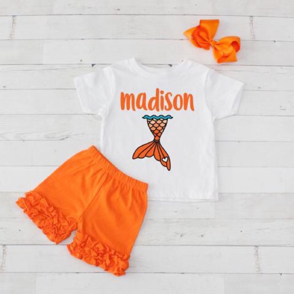 Personalized Mermaid Boutique Set